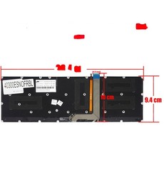 Teclado español para Lenovo Yoga 3 Pro 1370 5CB0G97347 retroiluminado