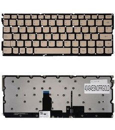 Spanische Tastatur für Lenovo Yoga 900S-12ISK 5CB0K93868 goldfarben hintergrundbeleuchtet