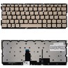 Clavier Espagnol pour Lenovo Yoga 900S-12ISK 5CB0K93868 couleur or rétroéclairé