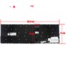 Spanish Keyboard SN20770566 for Lenovo Yoga C740-15IML C940-15 Grey frameless