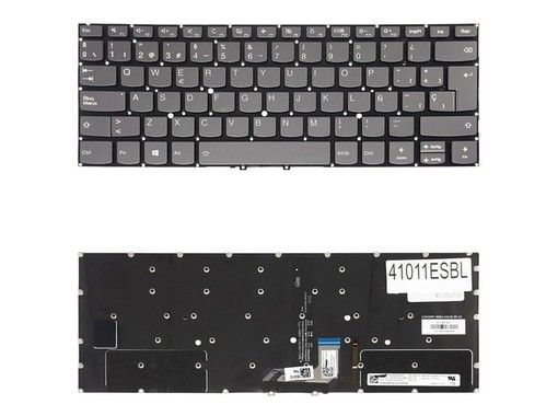 Clavier espagnol SN20Q88164 pour Lenovo Yoga C930-13IKB rétroéclairé