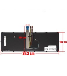 Teclado Espanhol G83C000GV5UE para Toshiba Tecra A40-C com retroiluminação e ponto de controlo