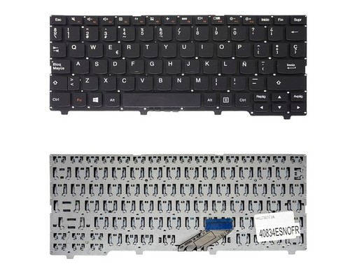 Spanish Keyboard for Lenovo Ideapad 110S-11 Frameless 5CB0M53591