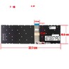 Teclado Español PK131K72C17 para Lenovo Ideapad 5-15IIL05 5-15ARE05 Gris