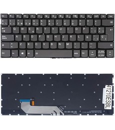 Clavier espagnol 5CB0S72888 pour Lenovo IdeaPad 730S-13IWL Yoga S730-13 rétroéclairé