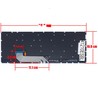 Clavier espagnol 5CB0S72888 pour Lenovo IdeaPad 730S-13IWL Yoga S730-13 rétroéclairé