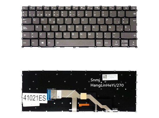Teclado Espanhol Retroiluminado SN20M61485 para Lenovo Ideapad S540-13