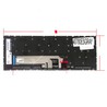 Teclado Espanhol SN20Z37964 para Lenovo ThinkBook 13s G2 G3 Cinzento sem moldura