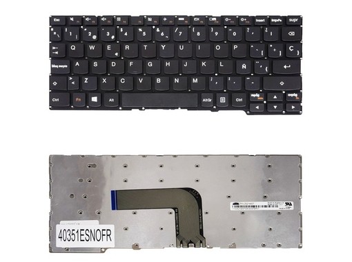 Teclado español para Lenovo Yoga 2 11 25214381 sin marco