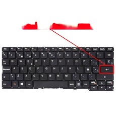 Spanish keyboard for Lenovo Yoga 2 11 25214381 no frame