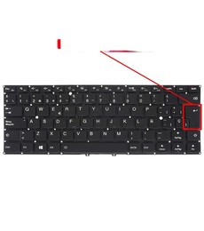 Spanische hintergrundbeleuchtete Tastatur SN20L24331 für Lenovo Yoga 910-13IKB