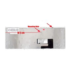 Clavier espagnol 148084331 pour Sony VAIO FW VGN-FW avec cadre argenté