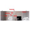 Spanische Tastatur 141780221 für Sony Vaio VGN-FZ Serie Schwarz mit Rahmen