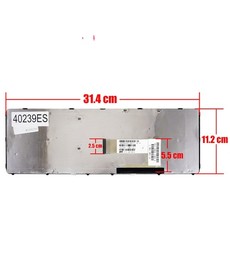 Teclado Español 1-487-387-11 para Sony Vaio VGN-NW Series con marco gris