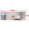 Spanische Tastatur 1-487-387-11 für Sony Vaio VGN-NW Serie mit grauem Rahmen