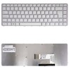 Spanish Keyboard 1-487-387-11 for Sony Vaio VGN-NW Series White with Silver Frame