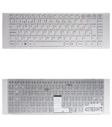 Spanische Tastatur NSK-SF0SW für Sony Vaio VPC-EG in Weiß