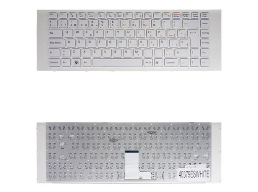 Teclado Español NSK-SF0SW para Sony Vaio VPC-EG color Blanco