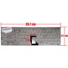 Spanish Keyboard for Sony Vaio VPCCB with reference 148954611 frameless