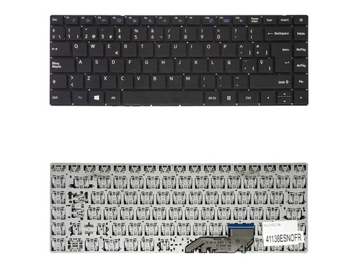 Spanische Tastatur DOK-V6507B für Toshiba Dynabook Satellite Pro C40-J C40-H C40-G