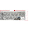 Teclado Espanhol DOK-V6507B para Toshiba Dynabook Satellite Pro C40-J C40-H C40-G
