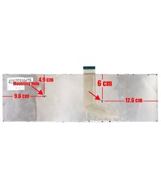 Teclado Espanhol Branco V000310810 para portátil Toshiba Satellite L50-A L70-A