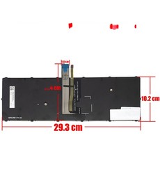 Clavier Espagnol P000684310 pour Toshiba Tecra A40-C R40-C Rétroéclairé avec Cadre
