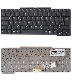 Teclado espanhol para Sony Vaio VGN-SR 148088322 sem moldura cor preta