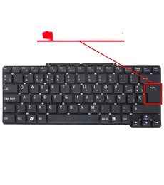 Spanish keyboard for Sony Vaio VGN-SR 148088322 no frame black color