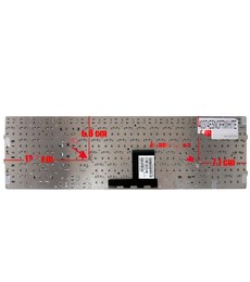 Spanish Keyboard MP-09L23GR-8863 for Sony Vaio VPC-EC Series, white frameless
