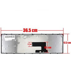 Clavier Espagnol pour Sony Vaio VPC-EH avec référence V116646F SP