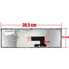 Clavier Espagnol pour Sony Vaio VPC-EH avec référence V116646F SP