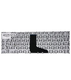 Teclado Espanhol 9Z.N7PSQ.C0U para Toshiba Satellite C40-A C45-A com moldura preta