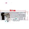 Clavier espagnol pour Lenovo ThinkPad T570 T580 avec pointeur 01HX259
