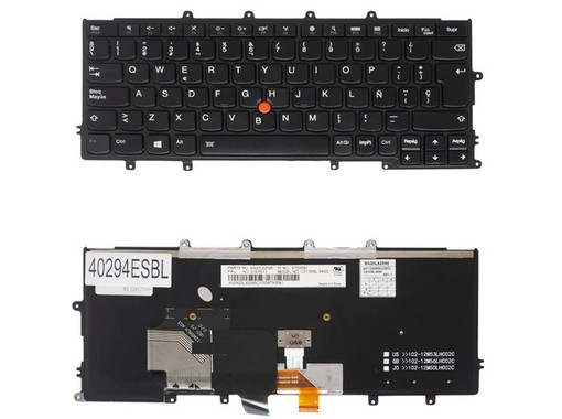 Spanish Keyboard 04Y0930 for Lenovo ThinkPad X240 X250 X260 X270 with pointer and backlight