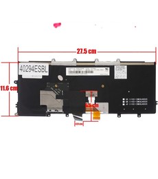 Spanish Keyboard 04Y0930 for Lenovo ThinkPad X240 X250 X260 X270 with pointer and backlight