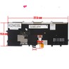 Clavier Espagnol 04Y0930 pour Lenovo ThinkPad X240 X250 X260 X270 avec pointeur et rétroéclairage