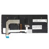 Teclado Espanhol 00HW763 para Lenovo ThinkPad Yoga 14 460 com Ponteiro e Retroiluminação