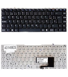 Teclado Espanhol 148084331 para Sony VAIO FW VGN-FW sem moldura