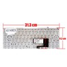 Teclado Espanhol 148084331 para Sony VAIO FW VGN-FW sem moldura