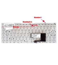 Teclado Espanhol 148084331 para Sony VAIO FW VGN-FW sem moldura