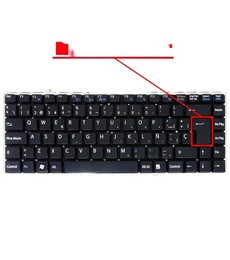 Teclado Español 148084331 para Sony VAIO FW VGN-FW sin marco