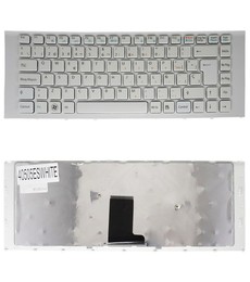Clavier Espagnol Blanc 148782081 pour Sony Vaio VPC-EA et PCG-61211M