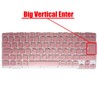 Teclado Español Rosa para Sony Vaio SVE14A SVE14 sin marco, referencia 149118711ES