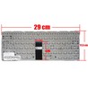 Spanish Keyboard 149118711ES for Sony Vaio SVE14 SVE14A SVS14 Silver Frameless