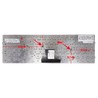 Spanische Tastatur 148793221 für Sony Vaio VPC-EB Serie in Weiß und rahmenlos