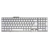 Spanish Keyboard 148781111 for Sony VAIO VPC-F11 F12 F13 White frameless