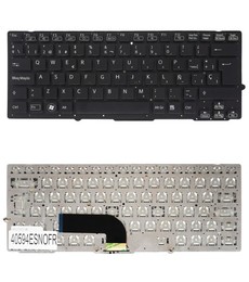 Teclado Espanhol 9Z.N6BLF.101 para Sony Vaio VPC-SA VPC-SB sem moldura