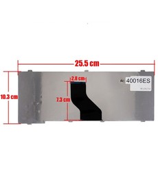 Spanish Keyboard NSK-TJ00S for Toshiba Mini NB200 NB250 NB255 Black