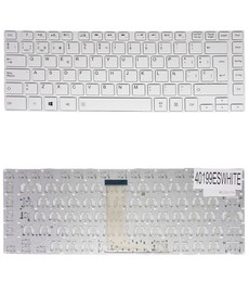 Teclado Español Blanco 9Z.N7SSQ.10R para Toshiba Satellite C800 L800